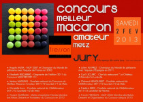 Concours du Meilleur Macaron Amateur à Metz – 02/02/2013