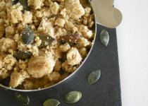 Gratin de Potiron aux graines de courge