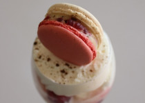 Coupe Glacée  ‘ Dame Vanille~Framboise ‘