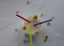 Jus de fruits frais! Groseilles Blanches & Sirop d’Orgeat