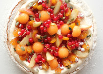 Pavlova aux fruits d’été