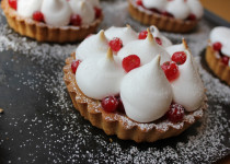 Tarte Meringuée aux Groseilles