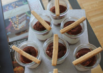 Verrine de Noël – Mousse au Marron & Griottes