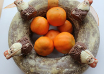 Couronne de Saint Nicolas aux Clémentines Corses