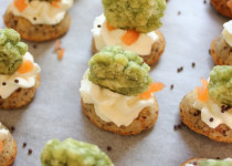 Financiers Saumon, Wasabi & Graines de Moutarde Noires