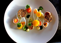 Assiette créative – Poisson & Petits Légumes