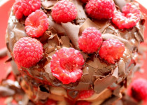 Gâteau Chocolat & Framboise
