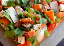 Feuilleté aux Petits Légumes & à la Truite Fumée