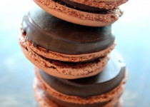 Macarons Noirs Vanille