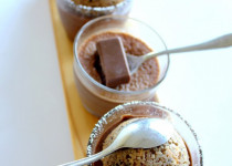 Double sensation chocolatée: Crème choc’&Fleur de Sel ou Mousse choc’&Ca’huètes?