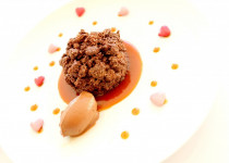 Dessert à l’Assiette Amour Chocolat