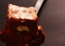 Brownies Chocolat aux Noix de Pécan & à la Banane