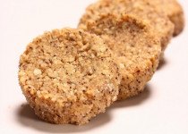 Sablés de caractère: Café, Noisettes et Fleur de Sel